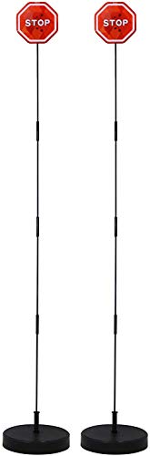 Ekarro Flashing Led Light Parking Stop Sign For Garage / Parking Assistant Stop Sign,Pack of 2 - Thumbnail 7