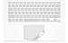 Kuzy - Palmrest & Trackpad Skin Protector for Older MacBook Pro 15.4