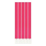Tyvek Wristbands (neon pink) (100/Pkg)