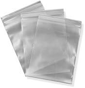 3" X 4" 4 Mil double track reclosable poly bags (1,000 Bags)