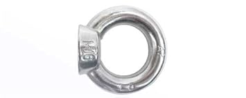 25 Ringmuttern Edelstahl A2 M8