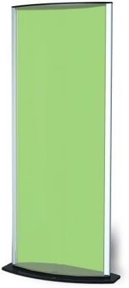 Convex Poster Signholders Color: Matte Black, Size: 57" H x 22" W