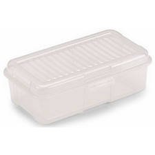 Rubbermaid Home 228100-CLR Snap Case Storage Tote