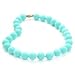 Juniorbeads by Chewbeads Jane Jr. Necklace, 100% Safe Silicone - Turquoise