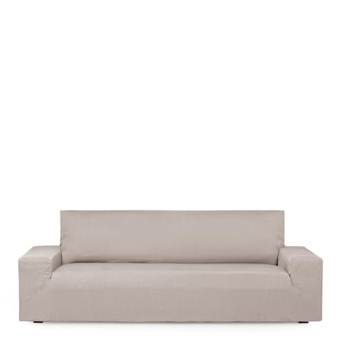 Eysa Luz Stretch Sofa Cover 3 Seater Linen Colour