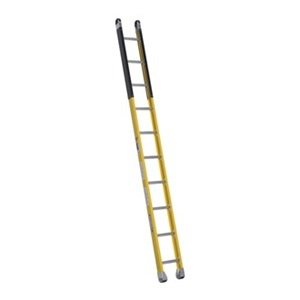 Manhole Ladder, 10 ft.H, Fiberglass