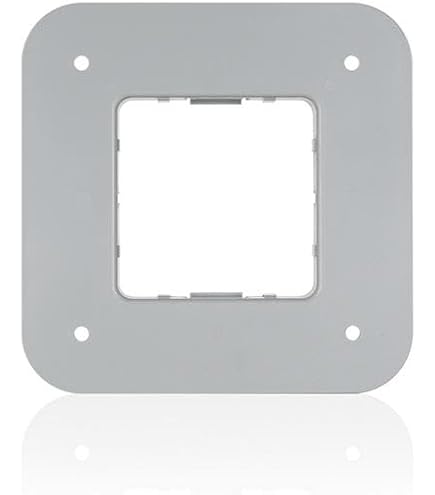 Leviton RSURG-FLG Flush Mount Flange For R Series Surge Protective Panels - Gray Polycarbonate