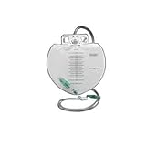 Special Pack of 5 Drain Bag Anti-reflux Urine Standard 2000ml - Bard 802001