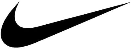 black nike sign