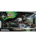 2001 Kenner Star Wars Power of the Jedi Speeder Bike w/ Luke Skywalker
