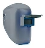Gray Thermoplastic Helmet Shell With P-241H Shade 10, P-242 Filters & 5000 Speedy Mounting Loop For Use W/Standard Protective Caps
