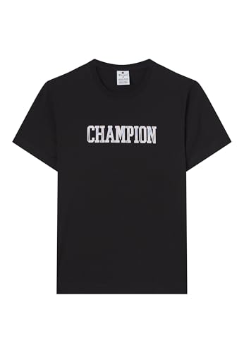 Champion Legacy Women Camiseta, Negro, S para Mujer