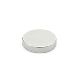 J.W. Winco 55.2-SC-12-3 GN55.2 Disk Shaped Raw Magnet, 0.47