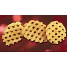 McCainBrew City Wide Mouth Waffle Cut French Fry, 4 Pound -- 6 per case.