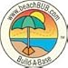 BEACHBUB Beach Umbrella Carrier - Foldable, Waterproof Bag for Umbrellas, Wide Padded Shoulder Strap & Molded Carry Handle, Deep Ocean Blue