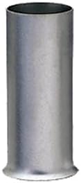 100 x Ferrules Assorted Set Tin-Plated 10,0qmm untreated Uninsulated 10.0 MM ² Length 18 MM