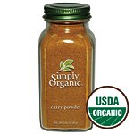 Simply Organic Curry Powder Certified Organic, 3-Ounce(2 Bottles)