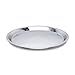 King International Stainless Steel Plates, stainless steel round dinner plate set of 4 pieces-30 cm, stainless steel dishes, dinner plates, camping plates set, stainless steel plates for kids