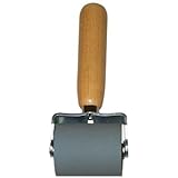 Dynamat 10007 Dyna-Roller Professional Heavy Duty Sound Deadener Installation Tool with Wood Handle and 2" Wide Rubber Roller