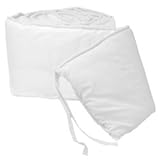 Tailored Baby Cradle Bumpers – Color White – Size 18×36