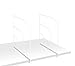 Spectrum Diversified Over-The-Shelf Divider, Closet Shelf Organizer, Large, 1-Pair, White