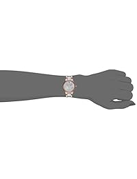 Anne Klein - Reloj de pulsera de cerámica con cristales Swarovski para mujer