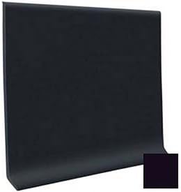 Pinnacle Rubber Cove Base 4"X1/8"X120' Coil - Black