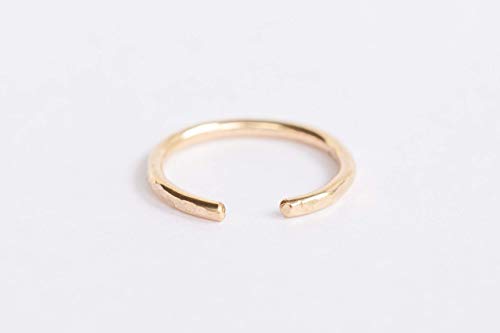 14k Gold Filled Hawaiian Adjustable Open Toe Ring One Size Fits Most