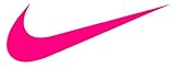 Nike Swoosh Logo Vinyl Sticker Decal-Deep Pink-6 Inch