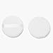 10 Pcs Powder Puff for Powder Foundation Body Powder and Loose Powder, 3.15 Inch Soft Cotton Smooth Apply Facial and Body Powder Puff with Ribbon Band Handle - White