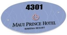 Custom Made to Order Oval Door Sign - FREE PERSONALIZATION (UN5546)