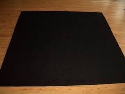 Teppich Unterlage Fur Drumset Schwarz 2m X 2m Schlagzeugteppich