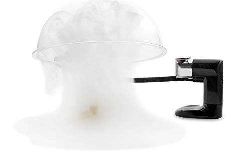 Meva Smoker Gun Infuser Set - Infuse Cold Smoke for Food,Cocktail, Drinks - Includes Dome, Cup Lid and Apple Wood Chips Jar - Thumbnail 2