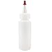 Cornucopia 2oz HDPE Plastic Squeeze Bottles w/Yorker Tips (6-Pack), Empty Refillable Bottles for Arts, Crafts & Kitchen