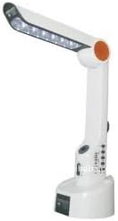 Emergency Multi-Functional Flashlight with Reading lamp, FM Digital Radio, iPhone 5, Android, Solar, USB and Dynamo Crank Charger, Siren, for Home, Camping