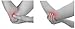 Elbow Ice Pack Soft Brace + Compression for Tennis Injury, Fast Pain Relief, 360° Ice Wrap, (NOT Gel), 0°C 15-20 Minutes, Icing as Recommended by Ortho MDS as Safe and Effective. Universal Size, USA