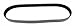 Continental 4081261 Serpentine Belt , black