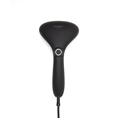 Steamery Nettoyeur Vapeur À Main Pour Vêtements Steamer Cirrus No.2, 1500 W, Semelle En Acier Inoxydable, Chauffe Rapide 25 Secondes, Défroisseur À Vêtements, Noir