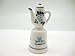 Collectible Thimble Blue and White Teapot (2