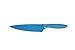 ZYLISS Chef's Knife with Sheath Cover, 7.5-Inch Non-Stick Stainless Steel Blade, Blue