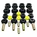 Energy Suspension 2.3107G Rear Control Arm Bushing Set for Jeep TJ