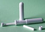 Aromatherapy Inhaler - Plastic, Pack of 4 (w/caps &amp; wicks)