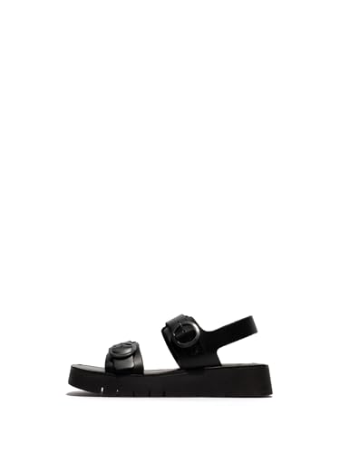 Fly London SOLB260FLY, Sandalias Mujer, Black, 42 EU