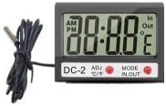 Generic Refrigerator Thermometer With a Digital Electronic Thermometer Probe Temperature DC-2