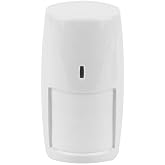 Wired PIR Motion Sensor, 12V DC, with NC/NO Dry Contact Output, Pet Immune | Dual PIR motion detector, Selectable pulse counting, Selectable NC/NO output, Pet immune,High frequency interference immunity