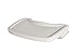 Rubbermaid Commercial Products High Chair Food Tray, 19.5-Inch, Plastic, Platinum, Easy Cleaning/Rinsing, Removeable Tray for Portable Highchair, Child/Baby/Toddler Food Table