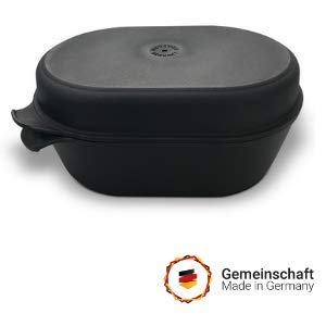 ???? Lieblings - Bräter Aluminium Guss Antihaft Versiegelung, XXL 40x27cm Höhe 12,5cm, handgegossen in Deutschland