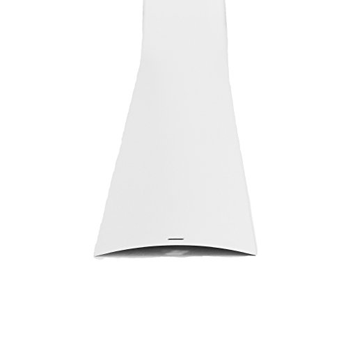 DALIX PVC Vertical Blind Replacement Slats Curved Smooth White 82.5 x 3.5 (10Pack) Pricepulse