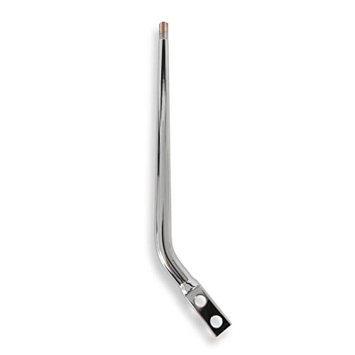 Hurst Shifter Stick, Single Bend, 10 in Length, 3/8-16 in Thread, 5.5 in Set-Ba…