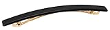 France Luxe Long and Skinny Barrette - Black
